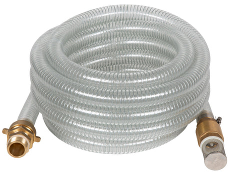 Furtun de aspiratie original Einhell 7 m, accesorii pentru pompa, lungime 4 m, racord alama 42 mm 1 1/4 inch IT, furtun ranforsat cu sarma de otel Einhell - scule electrice si unelte profesionale - BricoMart