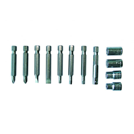 GADGET Biti 1/4" set 12pcs GD Ambalare pe blister Gadget - scule electrice si unelte profesionale - BricoMart