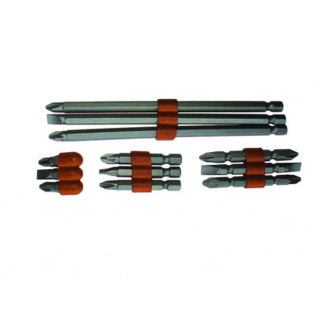 GADGET Biti 2 capete set 12pcs CR - V GD Fabricata din Otel Cr - V Gadget - scule electrice si unelte profesionale - BricoMart
