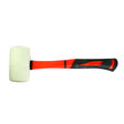 GADGET Ciocan cauciuc alb maner TPR 340g GD Capatul este fabricat din cauciuc foarte elastic Maner ergonomic Gadget - scule electrice si unelte profesionale - BricoMart