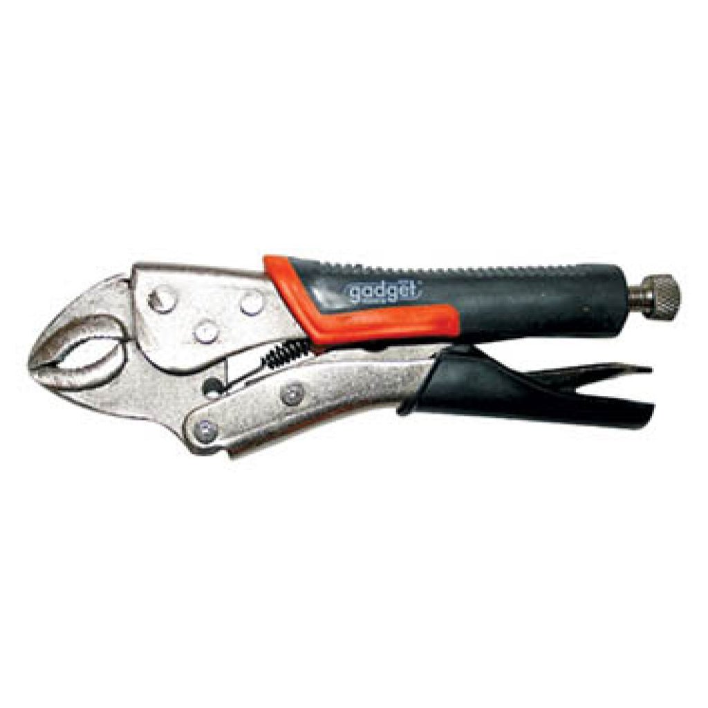 GADGET Cleste autoblocant falci curbate 200mm GD Maner ergonomic Bi - material Surub de reglaj a fortei de strangere Maner cu eliberare rapida Gadget - scule electrice si unelte profesionale - BricoMart