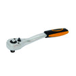 GADGET Clichet maner curbat 1/4"X145mm 36t CR - V GD Maner Bi - material pentru aderenta sporita Fabricat din Otel Cr - V Gadget - scule electrice si unelte profesionale - BricoMart