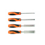 GADGET Dalti pentru lemn set 4pcs GD Fabricat din Otel Cr - V Maner ergonomic Bi - material Gadget - scule electrice si unelte profesionale - BricoMart