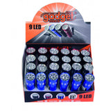 GADGET Lanterna cu 9 LED - uri GD Fabricata din aluminiu Gadget - scule electrice si unelte profesionale - BricoMart