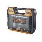 GADGET Set 46 tubulare 1/4" GD Cutie utila de depozitare Gadget - scule electrice si unelte profesionale - BricoMart