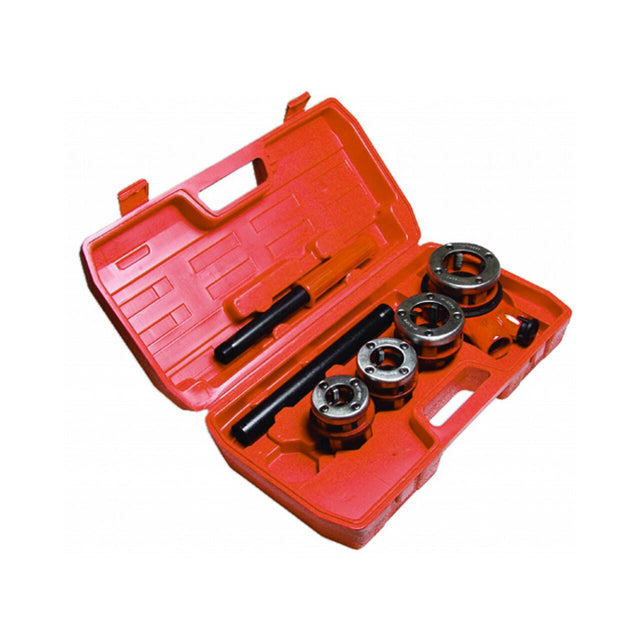 GADGET Set dispozitiv de filetat cu cliket 1/2 - 1 1/4" 4pcs GD Cutie din plastic pentru depozitare Fabricat din materiale de inalta calitate Perioada lunga de utilizare Gadget - scule electrice si unelte profesionale - BricoMart