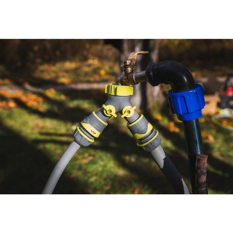 GARDEX Adaptor robinet 2 cai LUXE GX Gardex - scule electrice si unelte profesionale - BricoMart