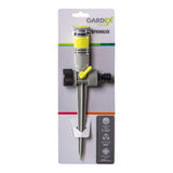 GARDEX Aspersor 360 de grade, sector ajustabil GX Potrivit pentru toate tipurile de soluri și plante Distribuția uniformă a apei pe zona irigată Rotație orizontală de 360 Gardex - scule electrice si unelte profesionale - BricoMart