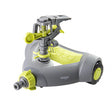 GARDEX Aspersor cu impuls MOBI cu roti, 0 - 360° GX Roti care facilitează transportul sprinklerului fără deteriorarea gazonului Rotire liberă a capului de stropire pe o raz Gardex - scule electrice si unelte profesionale - BricoMart
