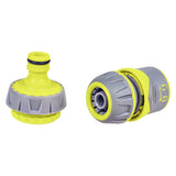 GARDEX Conector furtun rapidă 1/2" și set de adapt.1/2"-3/4"LUXE GX Gardex - scule electrice si unelte profesionale - BricoMart