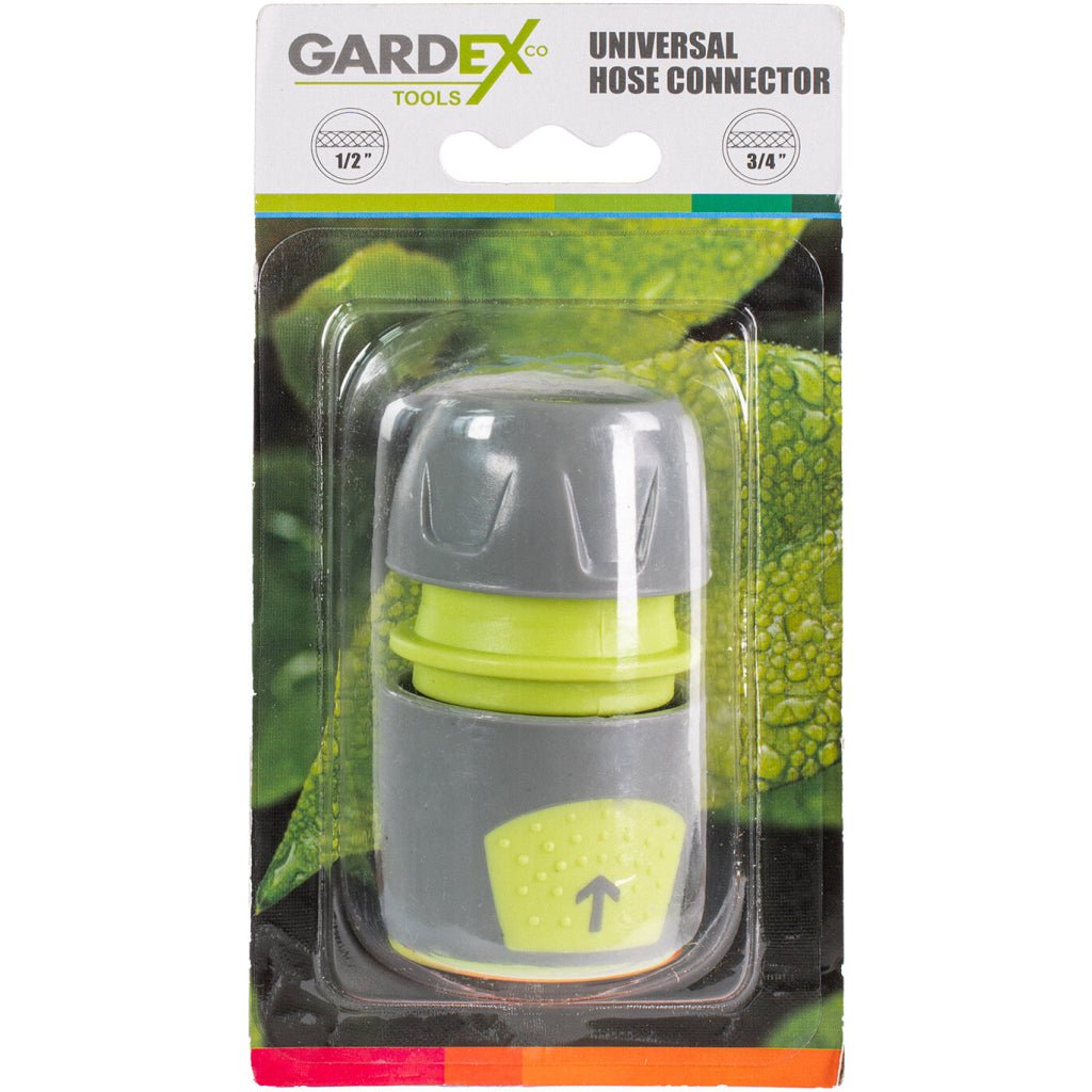 GARDEX Conector universal 1/2" - 3/4" CULTURE GX Conectorul universal 1/2" - 3/4" CULTURE GX este creat din materiale rezistente, asigurând astfel etanșeitate fiabilă la a Gardex - scule electrice si unelte profesionale - BricoMart