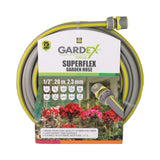 GARDEX Furtun de gradina SUPERFLEX 1/2", 20m, 2.3mm GX Fabricate din polimer hibrid rezistent la temperaturi de - 20 °C la +60 °C Rezistent la o presiune maximă de 35 de bari F Gardex - scule electrice si unelte profesionale - BricoMart