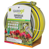 GARDEX Furtun de gradina SUPERFLEX 3/4", 50m, 3.3mm GX Fabricate din polimer hibrid rezistent la temperaturi de - 20 °C la +60 °C Rezistent la o presiune maximă de 35 de bari F Gardex - scule electrice si unelte profesionale - BricoMart