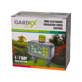 GARDEX Temporizator electronic dual udare CULTURE GX Gardex - scule electrice si unelte profesionale - BricoMart