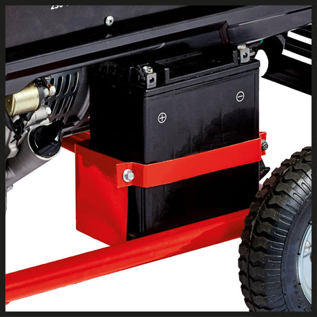 Generator de curent Einhell TC - PG 55/E5, benzina (un motor puternic, robust si cu emisii reduse in 4 timpi, 2x 230V + 1x priza de 400V, rezervor de 25 l, AVR/sistem de intrerupere la nivel scazut de ulei Einhell - scule electrice si unelte profesionale - BricoMart