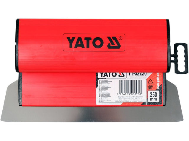 GLETIERA PENTRU FINISARE, MANER PVC 250MM Yato YT - 52220 Yato - scule electrice si unelte profesionale - BricoMart