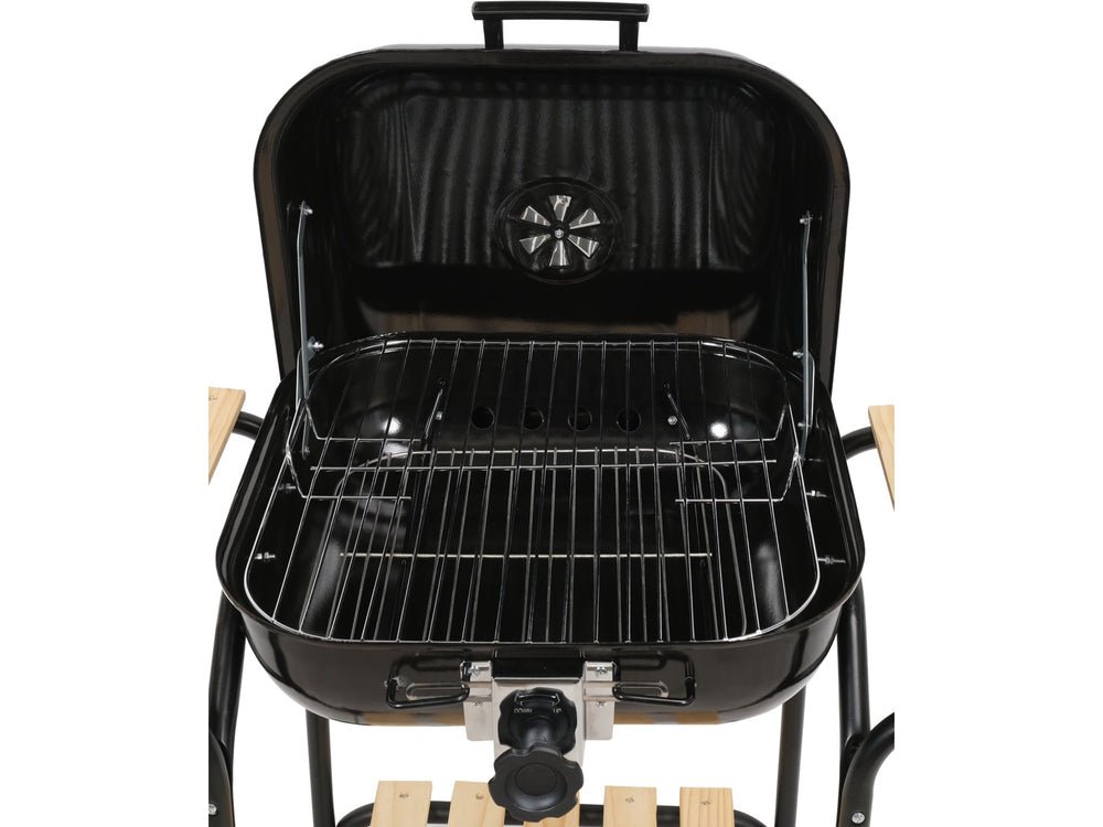 GRATAR CU CAPAC SI RAFTURI, SUPRAFATA DE GATIT 45X40CM Lund 99905 - 3,5 cm, 98 x 51 x 85 cm, 104 cm, 72 cm Lund - scule electrice si unelte profesionale - BricoMart