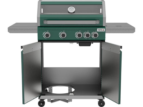 GRATAR GAZ ITAMI 4+1, 14,5KW, VERDE Yato YG - 20035 Yato - scule electrice si unelte profesionale - BricoMart