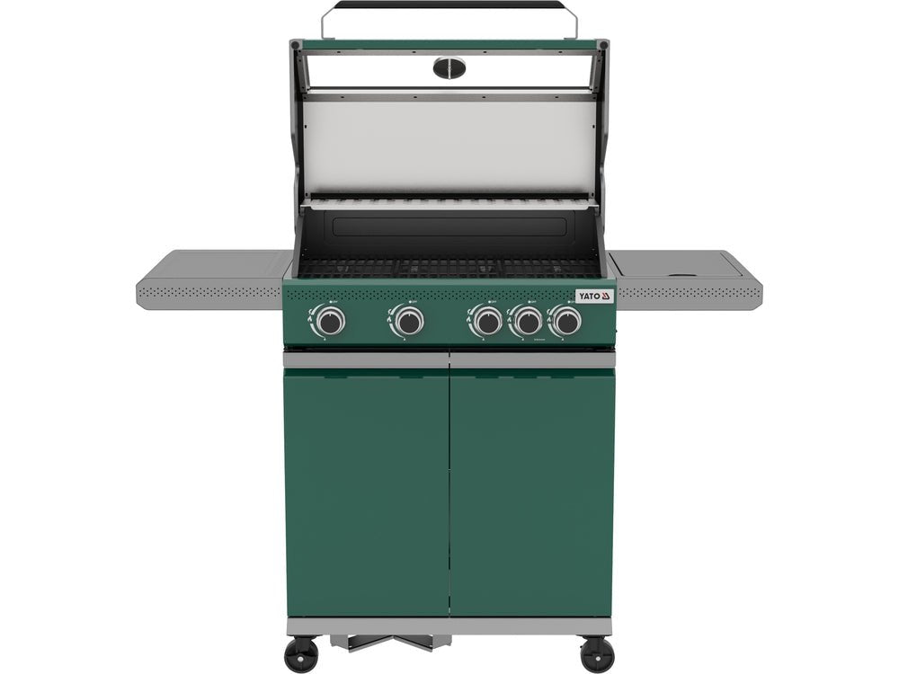 GRATAR GAZ ITAMI 4+1, 14,5KW, VERDE Yato YG - 20035 Yato - scule electrice si unelte profesionale - BricoMart