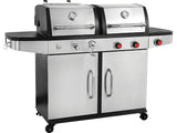 GRATAR OTAKE 2 IN 1, GAZ + CARBUNI, OTEL INOXIDABIL, 8,2KW Yato YG - 20030 Yato - scule electrice si unelte profesionale - BricoMart