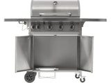 GRATAR PE GAZ AKKA 4+1 ARZATOARE, 16KW, SUPRAFATA DE GATIT DIN FONTA Lund 99655 - 3,2 kW, 11 kg, 136 x 53 x 109 cm, 63 x 40 cm Lund - scule electrice si unelte profesionale - BricoMart