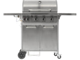 GRATAR PE GAZ AKKA 4+1 ARZATOARE, 16KW, SUPRAFATA DE GATIT DIN FONTA Lund 99655 - 3,2 kW, 11 kg, 136 x 53 x 109 cm, 63 x 40 cm Lund - scule electrice si unelte profesionale - BricoMart