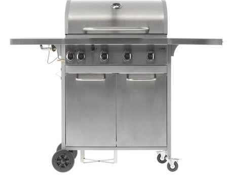 GRATAR PE GAZ AKKA 4+1 ARZATOARE, 16KW, SUPRAFATA DE GATIT DIN FONTA Lund 99655 - 3,2 kW, 11 kg, 136 x 53 x 109 cm, 63 x 40 cm Lund - scule electrice si unelte profesionale - BricoMart