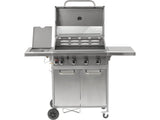 GRATAR PE GAZ AKKA 4+1 ARZATOARE, 16KW, SUPRAFATA DE GATIT DIN FONTA Lund 99655 - 3,2 kW, 11 kg, 136 x 53 x 109 cm, 63 x 40 cm Lund - scule electrice si unelte profesionale - BricoMart