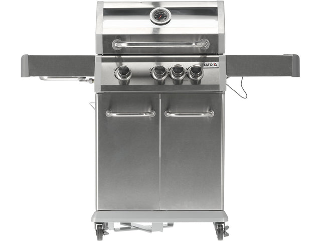 GRATAR PE GAZ ITAMI 3+1 ARZATOARE, 11.5KW, CAPAC CU GEAM Yato YG - 20015 - 60 x 41, 5 cm, 2,2 kW, 11 kg Yato - scule electrice si unelte profesionale - BricoMart
