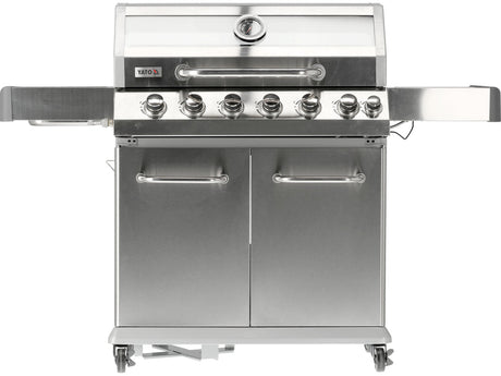 GRATAR PE GAZ ITAMI 6+1 ARZATOARE, 20.5KW, CAPAC CU GEAM Yato YG - 20016 - 82 x 41, 5 cm, 2,2 kW, 144 x 57 x 112cm Yato - scule electrice si unelte profesionale - BricoMart