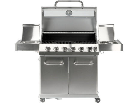 GRATAR PE GAZ ITAMI 6+1 ARZATOARE, 20.5KW, CAPAC CU GEAM Yato YG - 20016 - 82 x 41, 5 cm, 2,2 kW, 144 x 57 x 112cm Yato - scule electrice si unelte profesionale - BricoMart