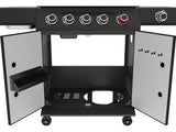 GRATAR PE GAZ YAO 5+1, 19KW, NEGRU Yato YG-20031 Yato - scule electrice si unelte profesionale - BricoMart