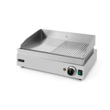 Gratar Profi Line 1/2 neted, 1/2 striat, 230V/2400W, 550x380x(H)240 mm