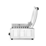 Grătar rulant pentru cârnați, 1 zonă cu capac economizor de energie, HENDI, 9 role, 230V/790W, 566x450x(H)259mm