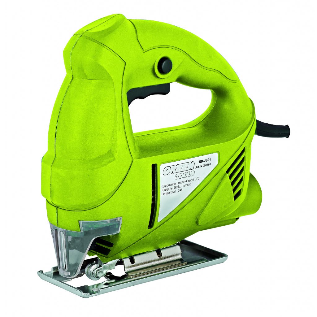 GREEN TOOLS Ferestrau pendular 350W 55mm RD - JS01 GT Greutate redusa Nivel redus de zgomot si vibratii Protectie transparenta a lamei Green Tools - scule electrice si unelte profesionale - BricoMart