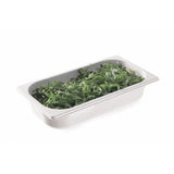 Tava profesionala Gastronorm 1/2 policarbonat alb, 4 litri, 65 mm inaltime, Hendi