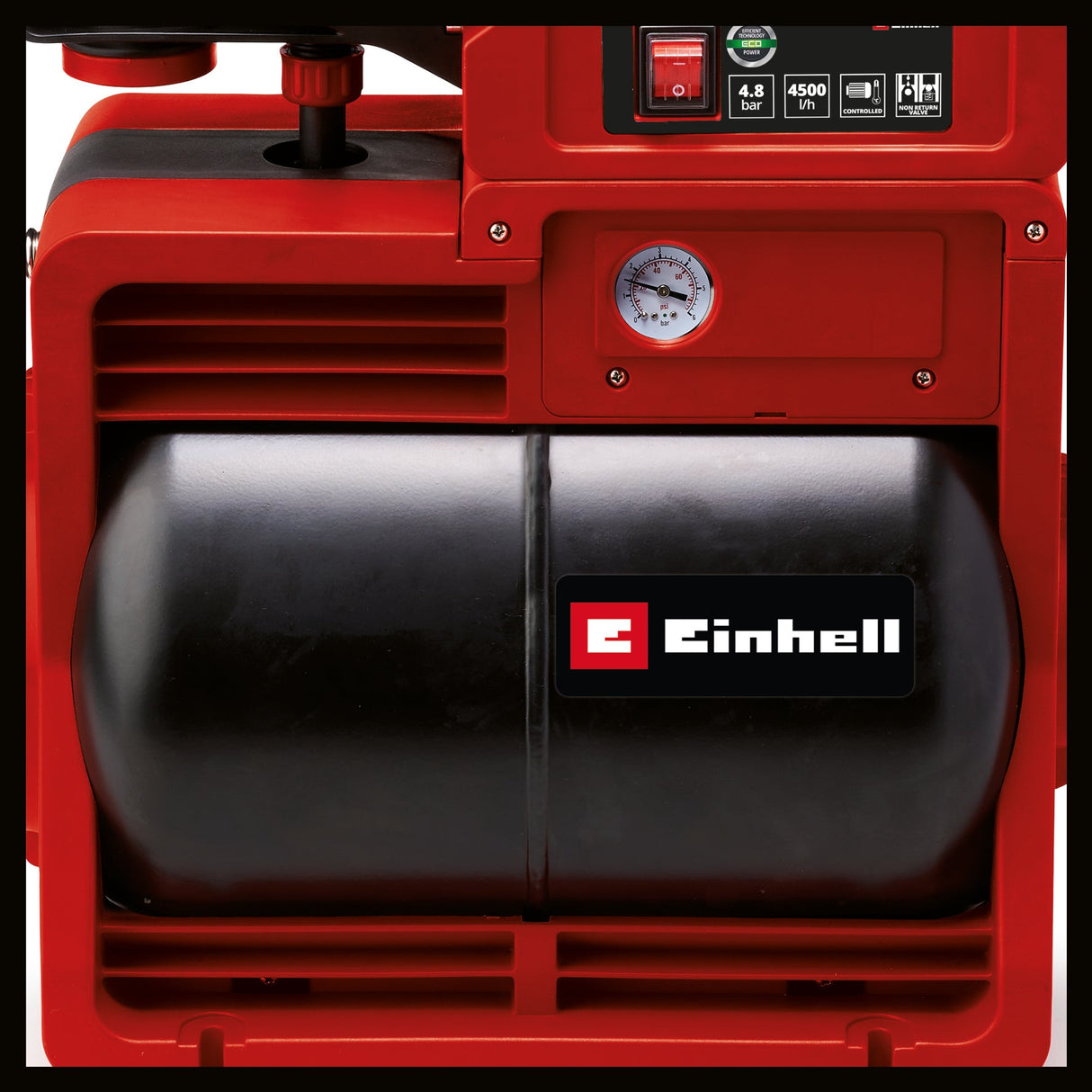 Hidrofor Einhell GE - WW 1145 ECO (1.100 W, rezervor de 20 l, indicator de umplere cu apa/murdarie/aspiratie, protectie la inghet/termic, prefiltru cu supapa de sens unic Einhell - scule electrice si unelte profesionale - BricoMart
