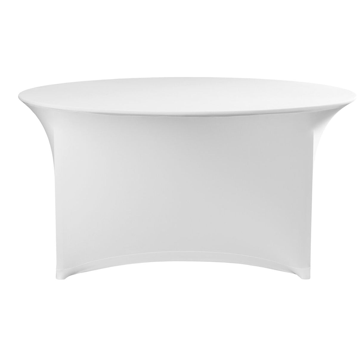 Husa masa, rotunda, HENDI, 810996, Alb, #1500x(H)760mm