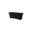 Husa pentru masa Simpozion dreptunghiulara Hendi , neagra, 1200x760x(H)730 mm