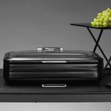 Încălzitor cu inducție cu capac din sticlă De Luxe Black, GN 1/1 Fine Dine