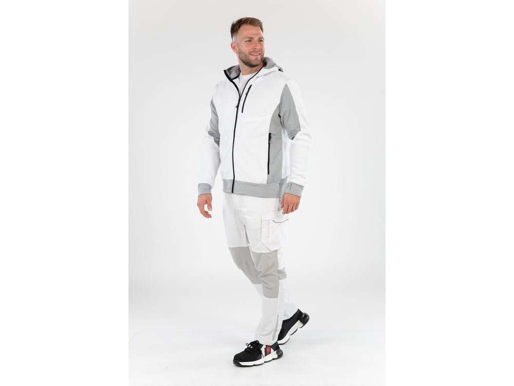 JACHETA FLEECE CU GLUGA SARNA ALBA L Yato YT - 79178 - 300 g, 290 g, rezistent Yato - scule electrice si unelte profesionale - BricoMart