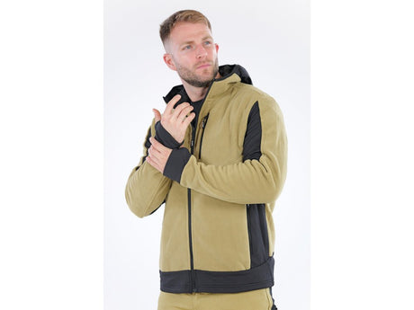 JACHETA FLEECE CU GLUGA SARNA KAKI L Yato YT - 79196 - 300 g, 290 g, rezistent Yato - scule electrice si unelte profesionale - BricoMart