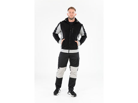 JACHETA FLEECE CU GLUGA SARNA NEAGRU M Yato YT - 79171 - 300 g, 290 g, rezistent Yato - scule electrice si unelte profesionale - BricoMart