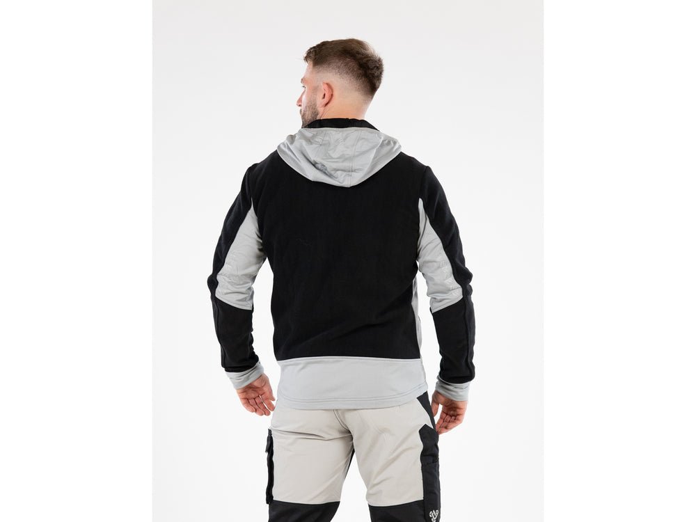 JACHETA FLEECE CU GLUGA SARNA NEAGRU M Yato YT - 79171 - 300 g, 290 g, rezistent Yato - scule electrice si unelte profesionale - BricoMart