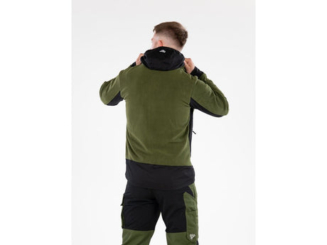 JACHETA FLEECE CU GLUGA SARNA VERDE 3XL Yato YT - 79193 - 300 g, 290 g, rezistent Yato - scule electrice si unelte profesionale - BricoMart