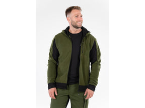 JACHETA FLEECE CU GLUGA SARNA VERDE XL Yato YT - 79191 - 300 g, 290 g, rezistent Yato - scule electrice si unelte profesionale - BricoMart