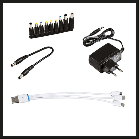 Jump Starter Einhell CE - JS 18/1 (12 V, pornire rapida, acumulator externa, acumulator LiPo 3x6000 mAh, indicator LED pentru starea incarcarii, lampa LED, pornire rapida 12V/300A, incl. USB Micro/Mini/Type C Einhell - scule electrice si unelte profesionale - BricoMart