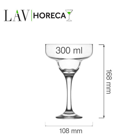 Pahar pentru margarita Sofia 300 ml, LAV