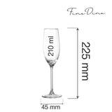 Pahar de șampanie Cantare, 210ml Fine Dine