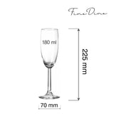 Pahar de șampanie Volare Banquet, 180 ml, Fine Dine